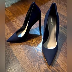 Navy Blue Aldo Shoes Size 9